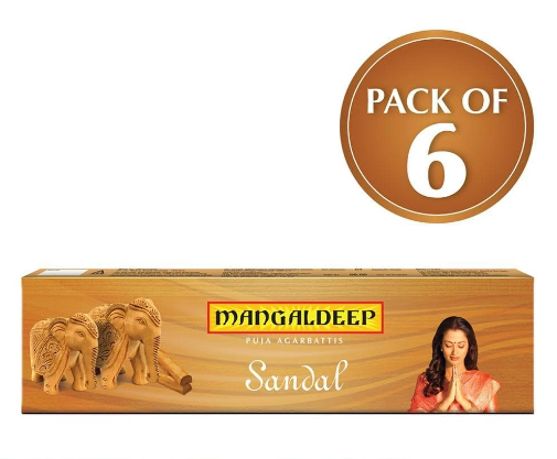 MANGALDEEP Sandal Agarbatti 12 pcs x 3 Pack Sandal Fragrance Price in India  - Buy MANGALDEEP Sandal Agarbatti 12 pcs x 3 Pack Sandal Fragrance online  at Flipkart.com